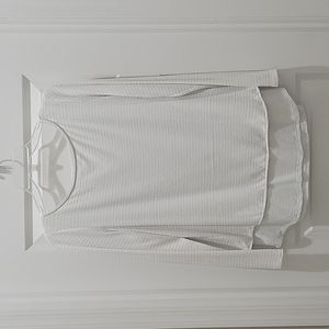 WHBM long sleeve double tee LP